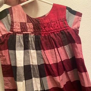 Authentic Burberry dress 6 months (used twice)